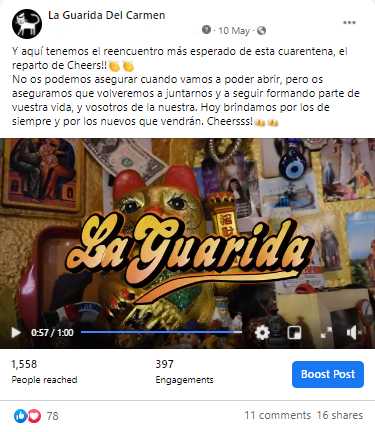 Trabajo de vídeo para el 5º aniversario de La Guarida